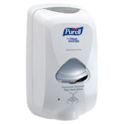 Dispenser Hand Hygiene Dispenser Purell® TFX™ Dove Gray Plastic Touch Free 1200 mL Wall Mount (1/EA 12/CS) by GOJO Industries, Inc.  ID 2720-12